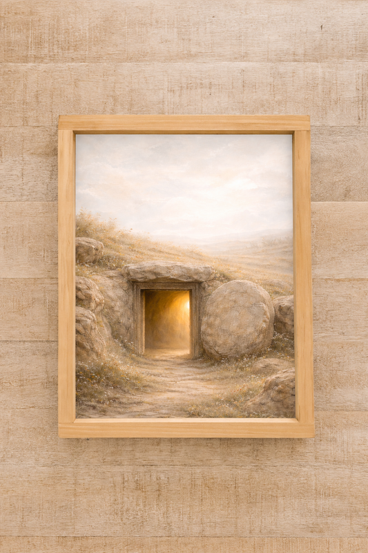 Empty Tomb Wood Sign | Easter 2026