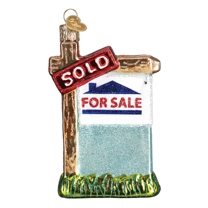 Realty Sign Ornament