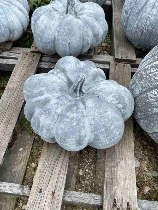 Cement Pumpkin 10