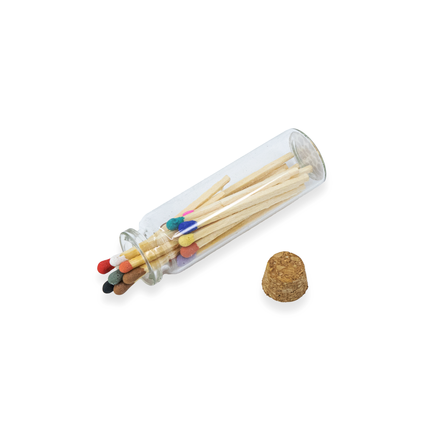 Small Match Bottles - Safety Matches in Jars with Striker