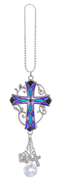 Cross Car Charm