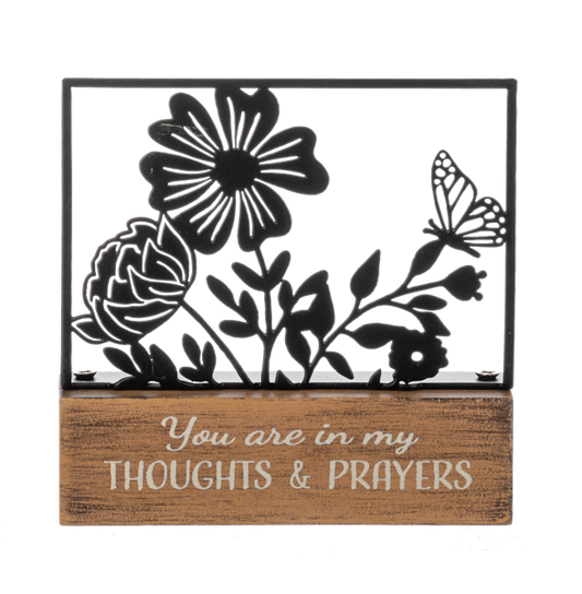 Thoughts & Prayers Block Talk Square