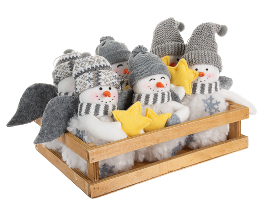 Light Up Snow Angel Ornaments