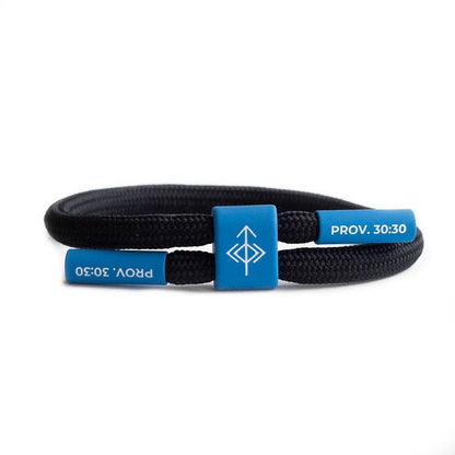 DON'T BACK DOWN Bracelet, Christian Cord Bracelet