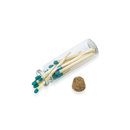 Small Match Bottles - Safety Matches in Jars with Striker