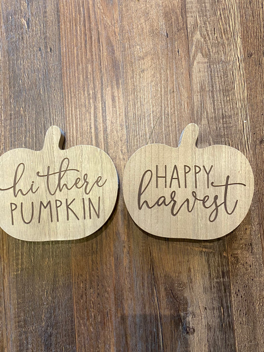 Happy Harvest Pumpkin