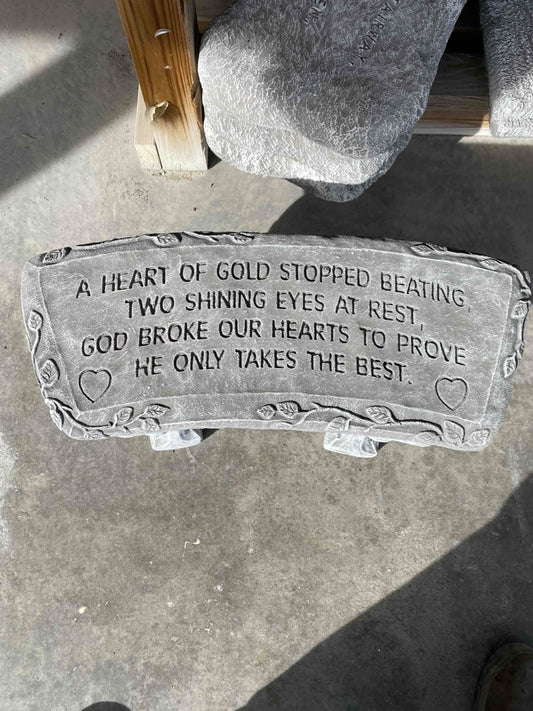 Heart of Gold Bench