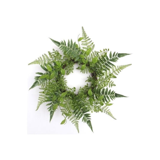 Vine Fern Wreath - 17"