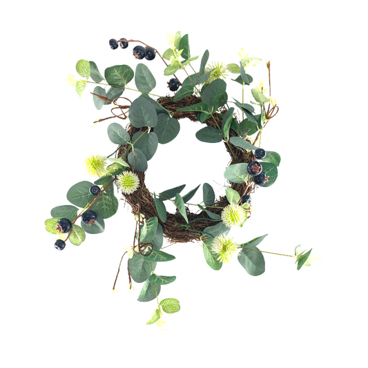 Eucalyptus Wreath - Berry/Blueberry