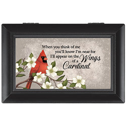 "Wings Of A Cardinal" Music Box