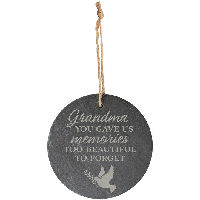 Grandma Slate Ornament