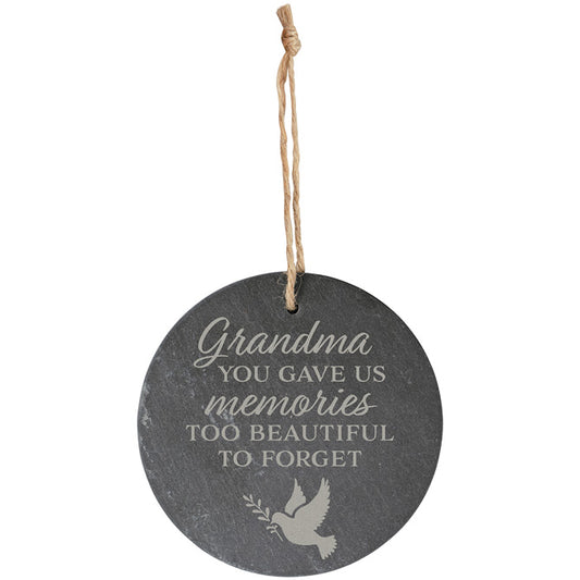 Grandma Slate Ornament