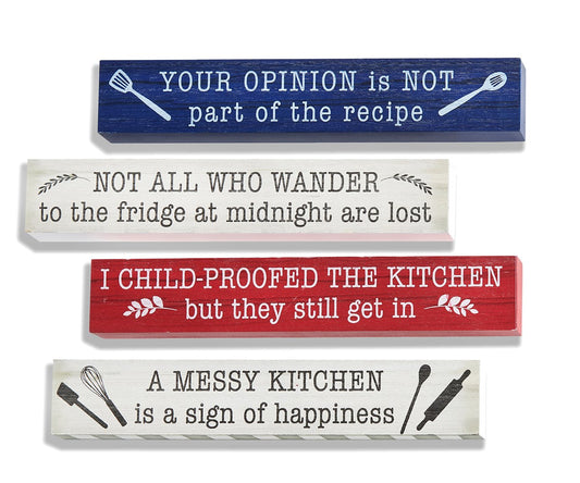 Sentiment Desk/Wall Block Sign