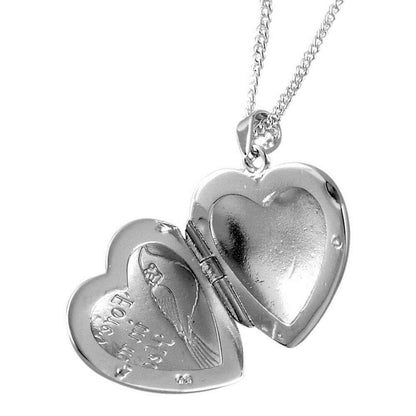 Cardinal Heart Locket