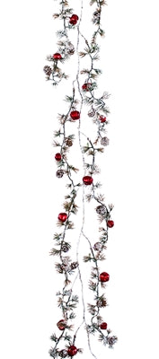 Pine and Bell Garland 5'