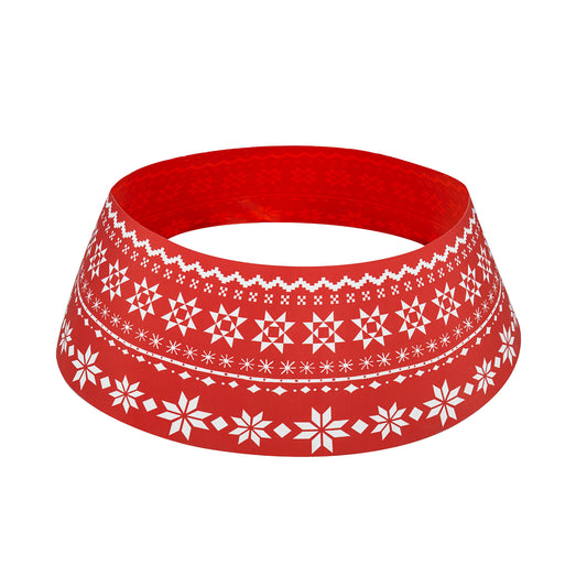 30" Christmas Sweater Fabric Tree Collar