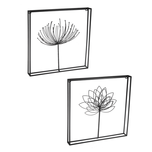 Wirework Flower Shadowbox