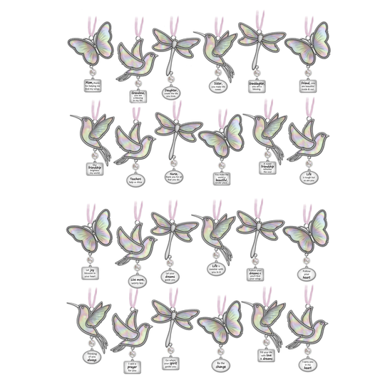 Love and Dreams Hummingbird Ornament