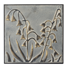 Wall Decor Greywash with Gold Wildflower