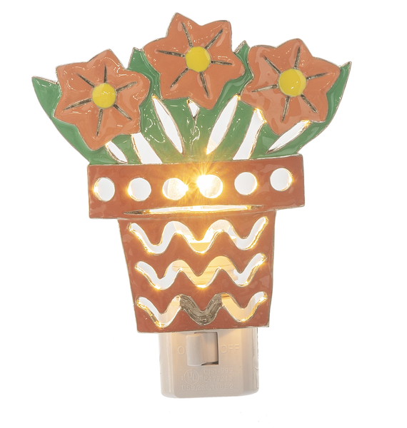 Flower Pot Night Light
