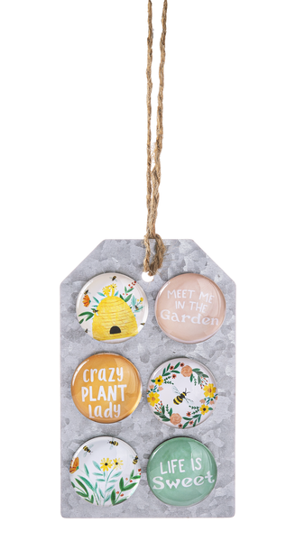Bee & Flower Magnet