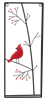 Cardinal in Branch Wall Decor