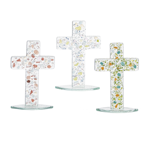 Art Through the Lens Cross Figurines