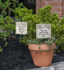 Memorial Garden Plaques on Stake-Those Who Touch our Lives Stay in our Hearts Forever