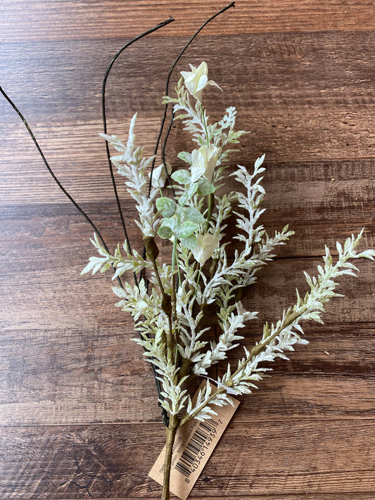 White Lobelia Pick