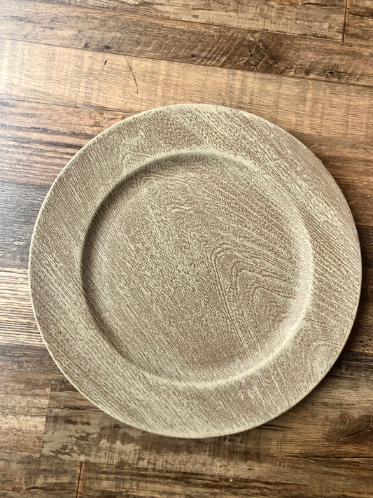 Charger Plate - Brown