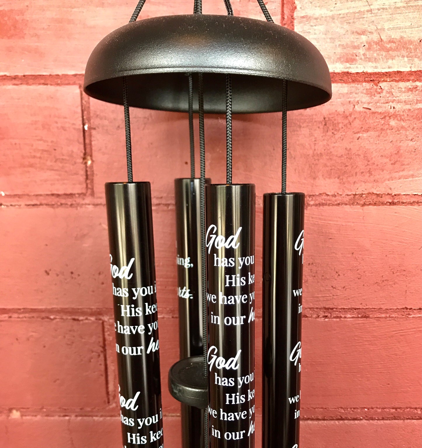 God Has You 21" Sonnet Chime Memorial Quote Windchime"