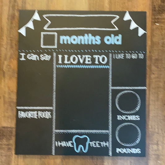 Baby Chalkboard