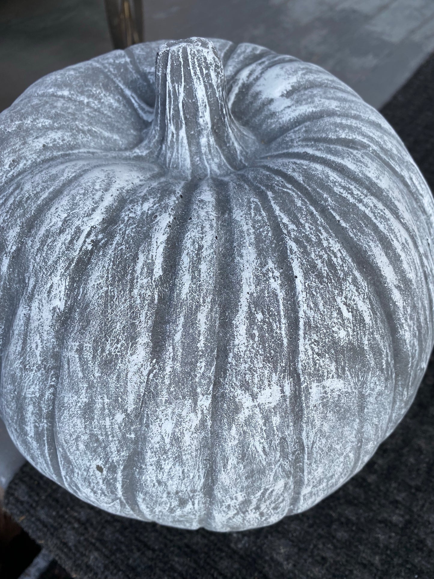 Cement Pumpkin 3