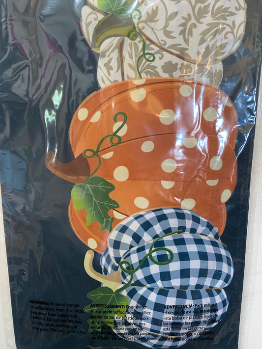Patterned pumpkins Mailbox cover