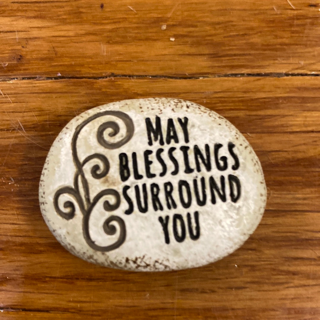 May Blessings Surround You Pocket Token