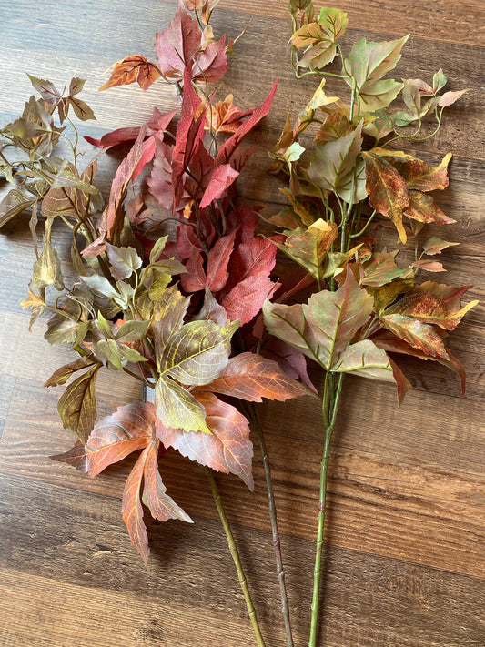 Autumn Boston Ivy Spray