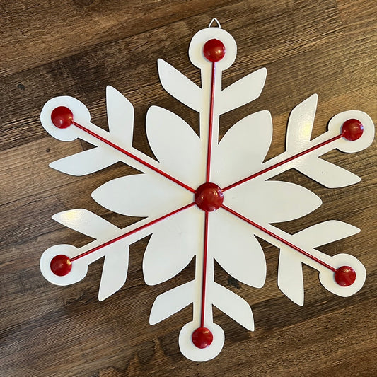 Large Metal Snowflake