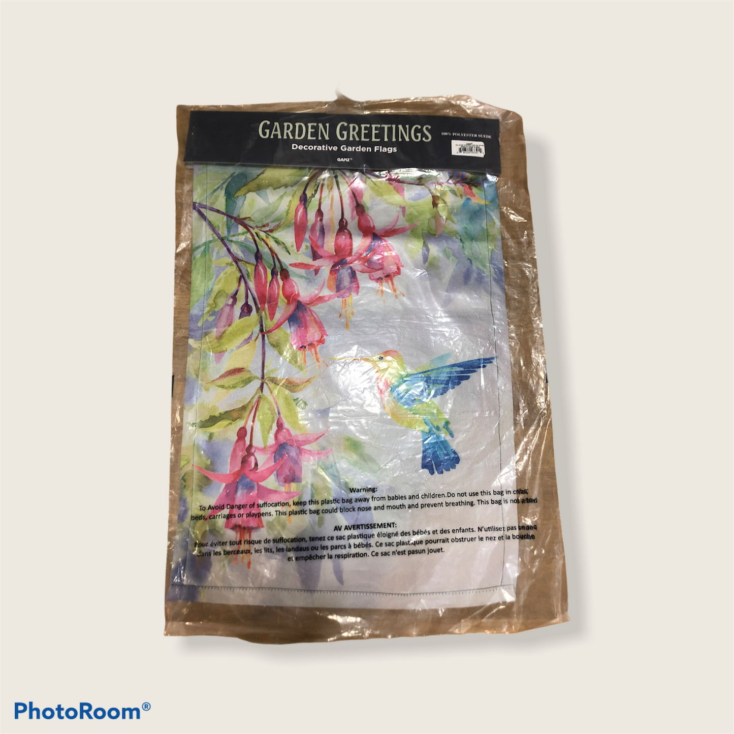 Garden Greetings garden flag