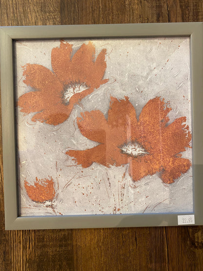 Framed Poppy Print