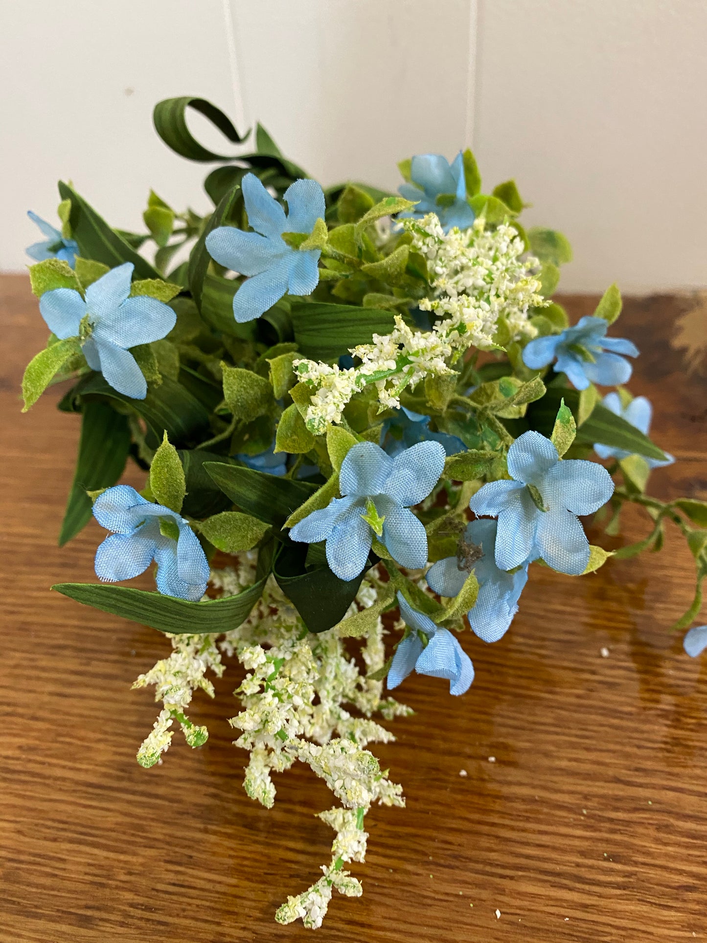 Blue Floral bush
