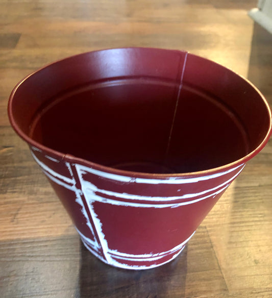 Medium Red Pail