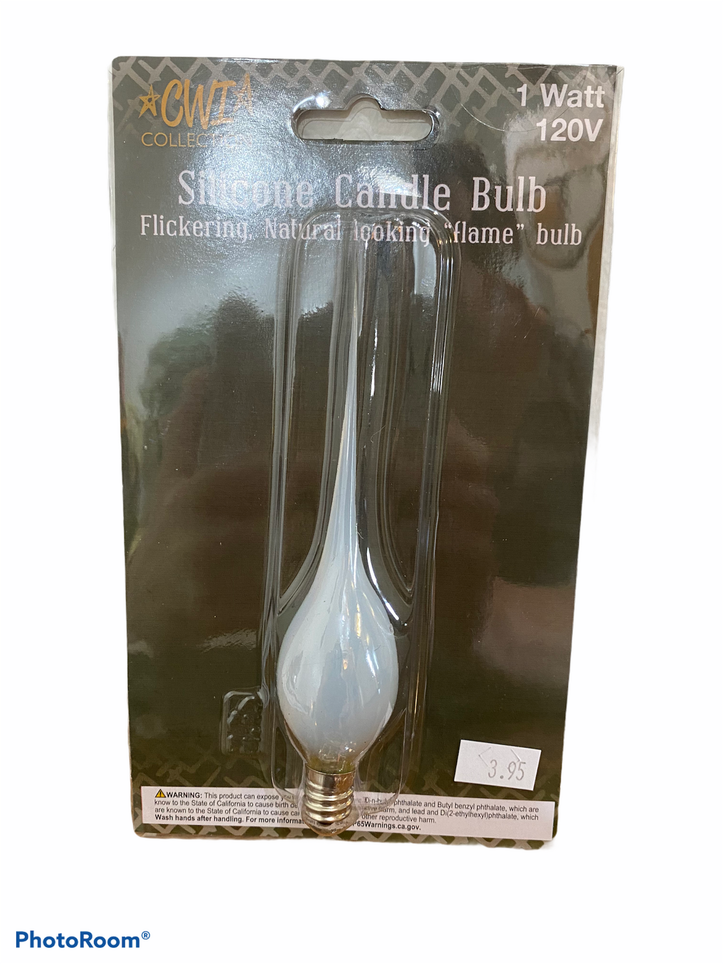 Flickering candle bulb