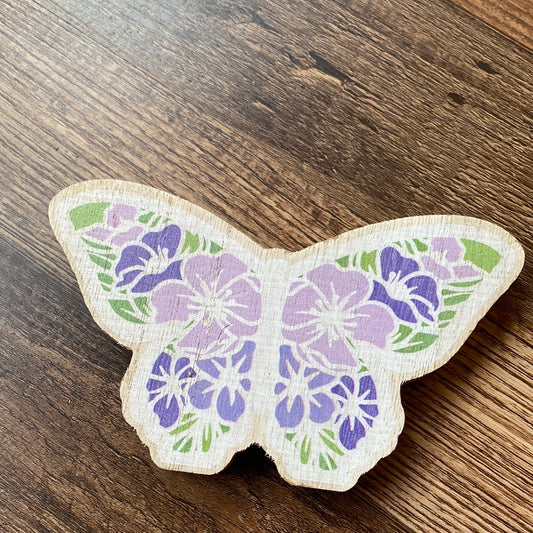 Butterfly Wood Block