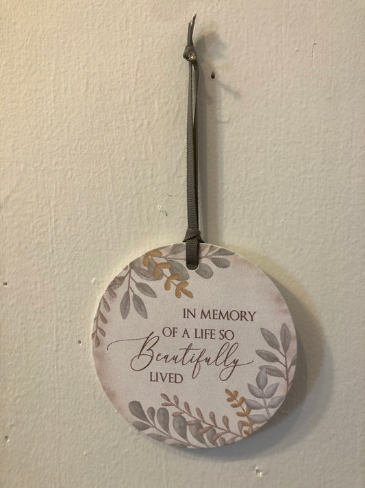 Ornament - In Memory