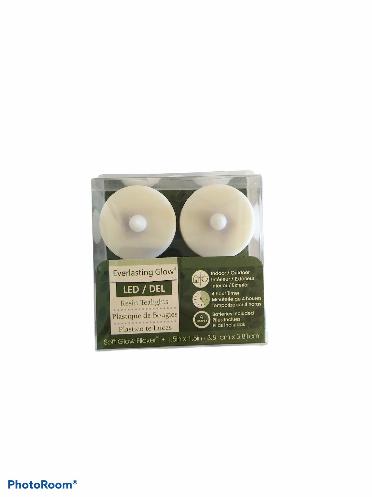 Everlasting Glow Tealights Indoor Outdoor Candle