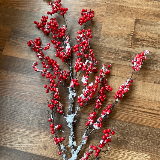 Snowy Berry Spray
