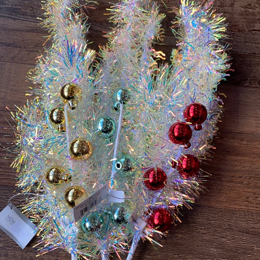 Bauble Tinsel Pick