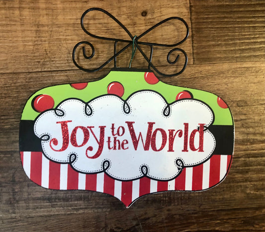 Joy to the World Sign