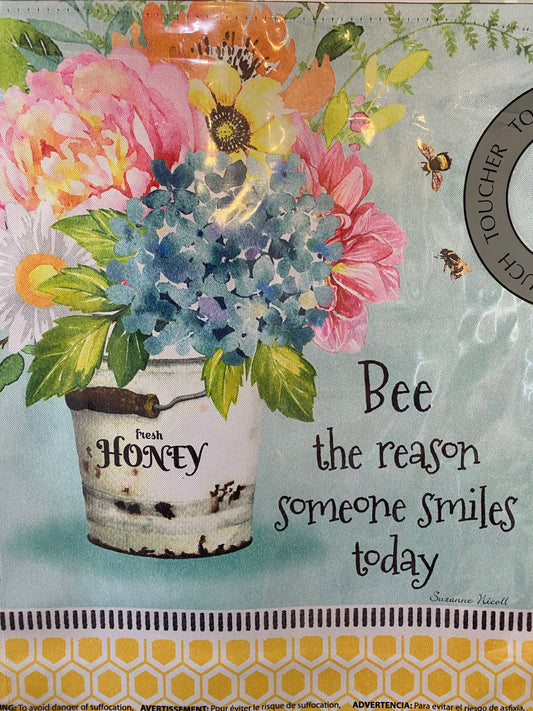 Bee the Reason Garden Flag